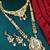 Bridal temple jewellery combo set for women | traditional south indian wedding jewellery
