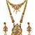 Bridal temple jewellery combo set for women | traditional south indian wedding jewellery