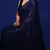 BLUSH BLUE THREAD AND MULTIPLE SEQUINS EMBROIDERED GEORGETTE DESIGNER SAREE
