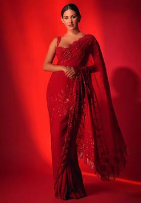 Rose saree set 5
