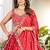 CARROT sequin EMBROIDERED LEHENGA choli