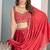 CARROT sequin EMBROIDERED LEHENGA choli