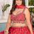 CARROT sequin EMBROIDERED LEHENGA choli