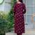  Women's Reyon Blend Floral Straight Printed Kurta Pant With Dupatta | kurta sets for woman