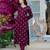  Women's Reyon Blend Floral Straight Printed Kurta Pant With Dupatta | kurta sets for woman