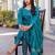  Women's Rayon Blend Floral Straight Printed Kurta Pant With Dupatta | kurta sets for woman