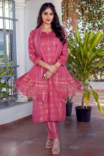 Designer ethnic set kurta, pant set for women for casual and festive wear