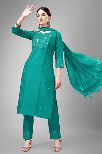 Designer ethnic set kurta, pant set for women for casual and festive wear