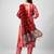  Women's Rayon Blend Floral Straight Printed Kurta Pant With Dupatta | kurta sets for woman