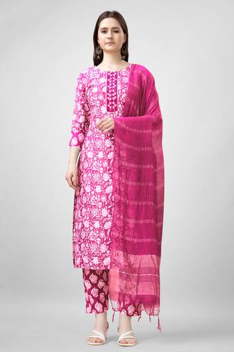 Designer ethnic set kurta, pant set for women for casual and festive wear