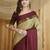 Riva enterprise women's cotton silk solid print saree with blouse