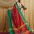 Riva enterprise women's cotton silk solid print saree with blouse