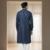 Navy blue cotton kurta churidar