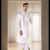 Cream silk kurta churidar sets