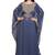 Elegant Navy Blue Stitched Kaftan with Golden Handwork Embellishments – Royal & Graceful
