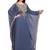 Elegant Navy Blue Stitched Kaftan with Golden Handwork Embellishments – Royal & Graceful