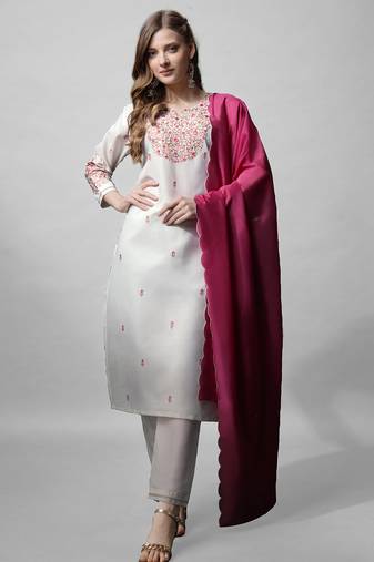 Designer ethnic set kurta, pant set for women for casual and festive wear