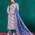  Women's Cotton Blend Floral Straight Printed Kurta Pant With Dupatta | kurta sets for woman