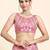 gajri pink sequins embroidered art silk semi stitched lehenga choli