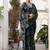 green printed Lurex Viscose Brasso Saree