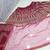 Cherry red zari and sequins embroidered faux georgette lehenga choli