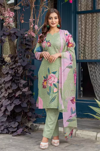 Designer ethnic set kurta, pant set for women for casual and festive wear