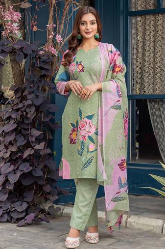 Designer ethnic set kurta, pant set for women for casual and festive wear