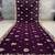 Traditional Roman Silk Wine Gota Lace Lehenga Choli for Garba Nights