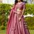 Pink Sequin Embroidered Faux Georgette Lehenga