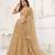 Light Brown Sequins Net  Lehenga Choli