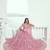 Pink Embroidered Party Wear Lehenga Choli