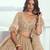 Beige Embroidered Party Wear Lehenga Choli