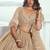 Beige Embroidered Party Wear Lehenga Choli