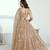 Beige Embroidered Party Wear Lehenga Choli