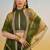 Mehendi green net lehenga with sequin & thread embroidered Lehenga Choli