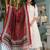 Premium quality beautiful pure cotton anarkali suit set with anrakha style