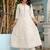Premium quality beautiful pure cotton anarkali suit set with anrakha style