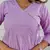 lavender cotton chikankari angrakha style kurta and pant set