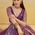 Purple net lehenga with sequin & thread work Lehenga Choli