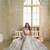 Light gray net lahenga choli with sequins and thread embroidered Lehenga Choli