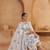 Women's Mesmerizing Off White Cotton Embroidered Festival Wear Pant Suit