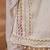 Women's Precious Off White Mirror Work Cotton Straight Suit With Dupatta
