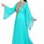 Ferozi Stitched Kaftan with Heavy Golden Handwork Embroidery – Elegant Party Wear