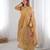 Chiku Color Printed And Jacquard Work Chanderi Silk Kurti Pant Set