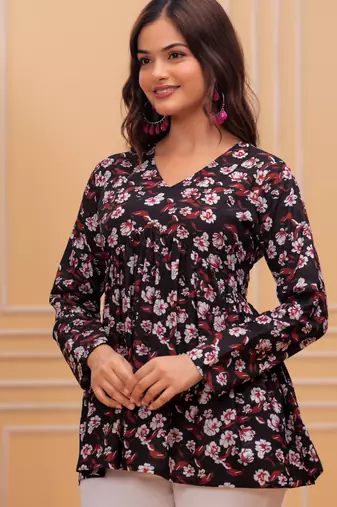 Cotton stunning fancy tunic top