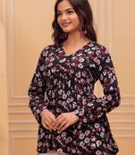 Cotton stunning fancy tunic top