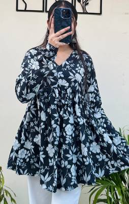 Cotton stunning fancy tunic top 1