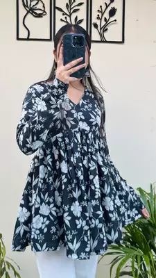 Cotton stunning fancy tunic top 3