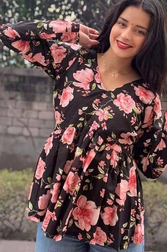 Cotton stunning fancy tunic top