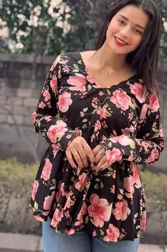 Cotton stunning fancy tunic top